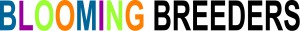 BloomingBreeders logo letters zwart