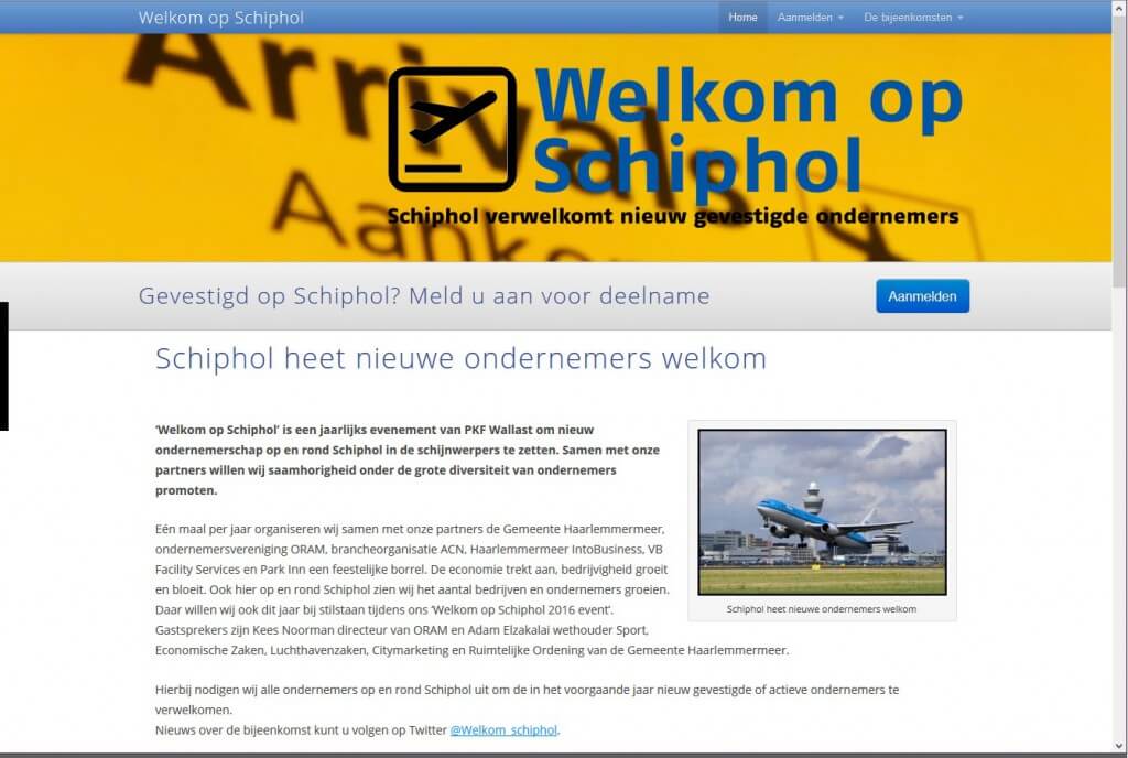 WelkomopSchiphol